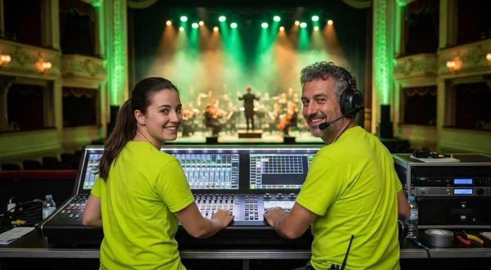 Servizi service audio video e luci - JustStage